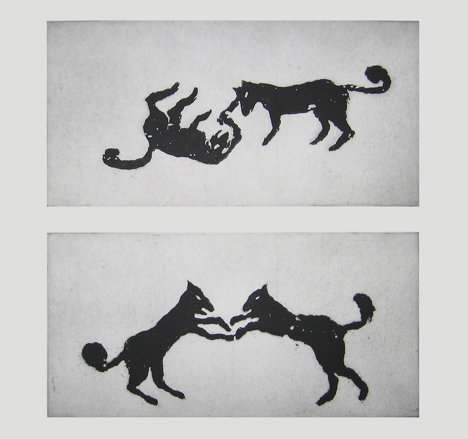 Hunde Paar II (dogs 02)